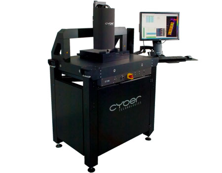 CT 300 with confocal line sensor by cyberTECHNOLOGIES